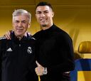 Ancelotti le da la razón a Cristiano Ronaldo: “Para mí si ha sido el mejor”