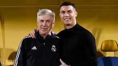 Ancelotti le da la razón a Cristiano Ronaldo: “Para mí si ha sido el mejor”
