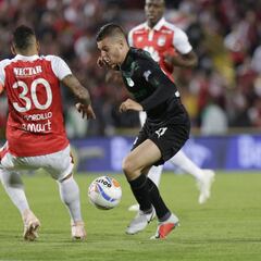 Santa Fe lucha pero cae con equipo alterno ante el Cali