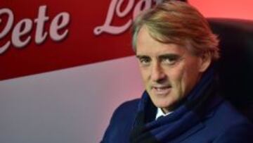 Roberto Mancini, t&eacute;cnico del Inter.