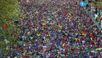 Batir los 81.014 corredores del año pasado es el gran objetivo de la Cursa de El Corte Inglés del próximo 10 de abril.