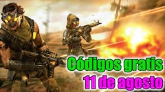 Free Fire | Códigos de hoy jueves 11 de agosto de 2022: recompensas gratis