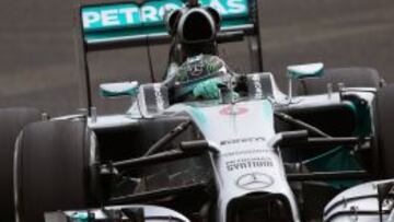 Nico Rosberg ha acabo del primero en los &uacute;tlimos libres del GP de Jap&oacute;n.