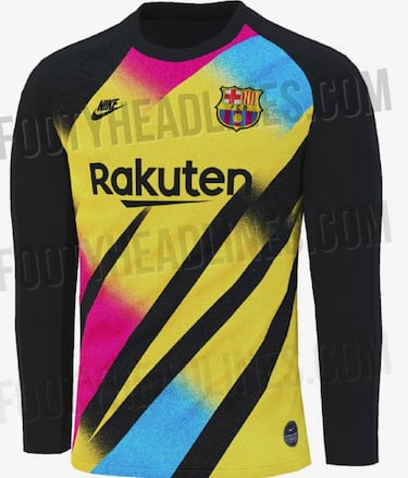 Se filtra la sorprendente tercera equipación de portero del Barça
