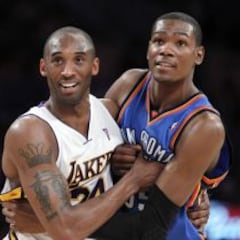 Kevin Durant: "Kobe Bryant es el mejor de la historia"