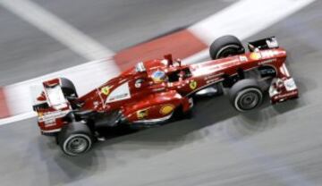Tercer año de sequía en Ferrari, terminó siendo subcampeón en una temporada dominada por Vettel y su Red Bull.