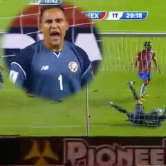 Las tres atajadas de Keylor Navas que enloquecieron a este relator