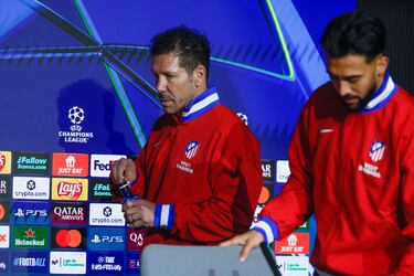 Le Normand, Simeone y la cábala de las ruedas de prensa en Champions