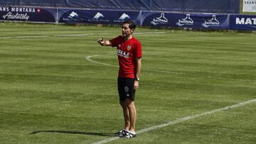 Marcelino, en Crans Montana.