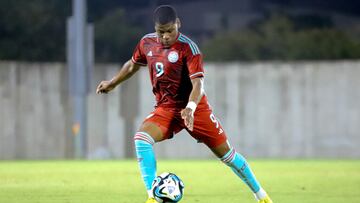 Óscar Perea, jugador de la Selección Colombia Sub 20