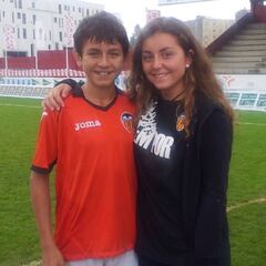 Víctor Chust, el central al que el Valencia dio de baja con 12 años