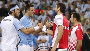 Croatia one win away from Davis Cup victory on final day