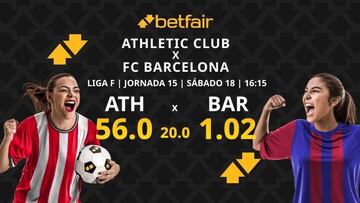 Athletic Club de Bilbao vs. FC Barcelona: horario, dónde ver, pronósticos y clasificación