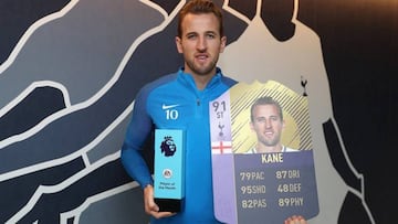 Harry Kane, mejor jugador de diciembre en la Premier