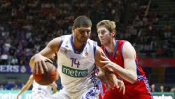 Lazaros Papadopoulos, durante su etapa en el Real Madrid.