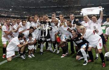 1-0 ganó el Sevilla al Getafe en la final disputada en el Santiago Bernabéu.