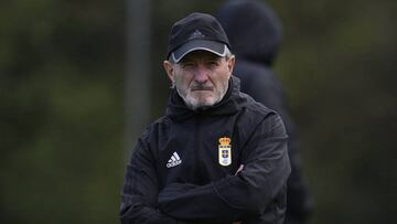 Anquela, entrenador del Oviedo