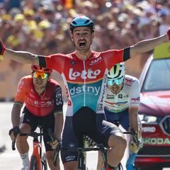 Lazkano lo volvió a intentar, Campenaerts lo logró al fin