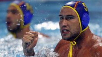 Guillermo Molina, capit&aacute;n de la selecci&oacute;n espa&ntilde;ola de waterpolo.