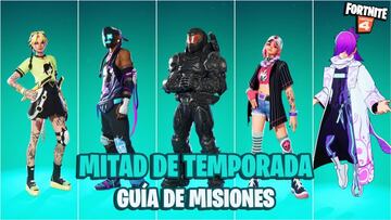 Fortnite: gu&iacute;a de Misiones de Mitad de Temporada