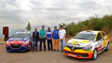 En el Anfiteatro Pablo Neruda del Parque Metropolitano del Cerro San Cristóbal la la capital, se realizó un punto de prensa del Rally Mobil Motorshow