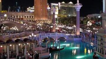The Venetian, uno de los casinos más atractivos de Las Vegas.