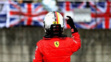Sebastian Vettel en China.