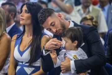 Esposa de Sergio Ramos se robó las miradas