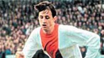 <b>INÉDITAS. </b>Cruyff durante su etapa de jugador.