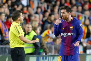 Ernesto Valverde: "Messi's goal was clear"