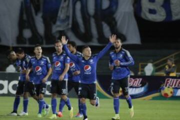 Millonarios vs. Cúcuta en primer plano