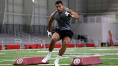 El linebacker mexicano es visto como el mejor jugador defensivo en el International Player Pathway Pro Day en Florida.