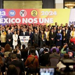 Elecciones 2023: PRI, PAN y PRD relanzan coalición por la gubernatura en EdoMex y Coahuila