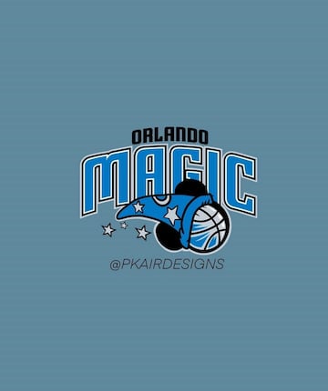 Los logos versión Disney de los equipos de la NBA