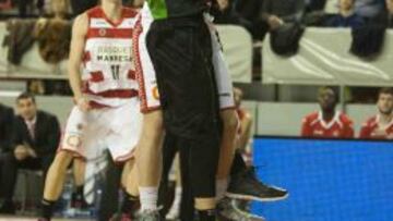 Tony Gaffney (FIATC Joventut) es uno de los integrates del mejor quinteto de la vigésima tercera jornada de la Liga Endesa.