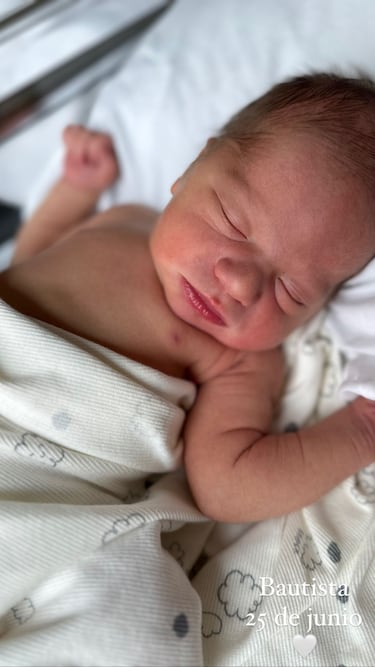 Nace el segundo hijo de Fede Valverde y Mina Bonino
