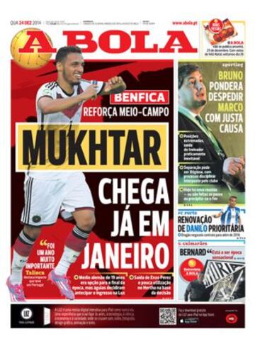 Portadas de la prensa deportiva