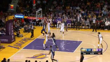 Resumen de Los Angeles Lakers - Denver Nuggets de la NBA