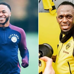 Raheem Sterling se disculpa con Usain Bolt por gastarle una broma con un youtuber