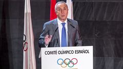 El presidente del COE Alejandro Blanco, durante la XVI Gala del Comit&eacute; Ol&iacute;mpico Espa&ntilde;ol.