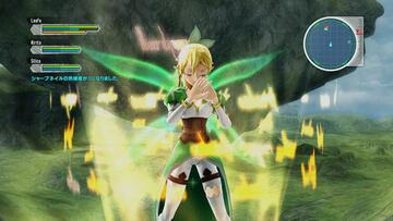 Captura de pantalla - Sword Art Online: Lost Song (PS3)