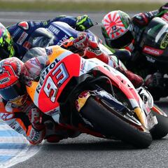 Márquez gana a las Yamaha y puede ser campeón en Malasia