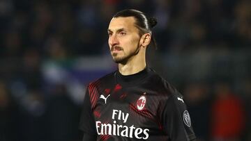 AC Milan: Ibrahimovic could be available against Inter, says Pioli