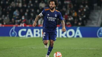 Marcelo, en su partido ante el Elche.