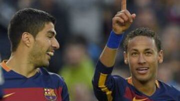 Luis Suárez y Neymar