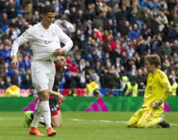 Cristiano Ronaldo bags his hat--trick