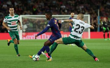 Nelson Semedo y David Juncá.