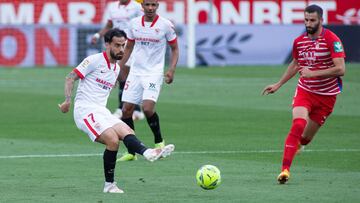 Suso, ante el Granada.
