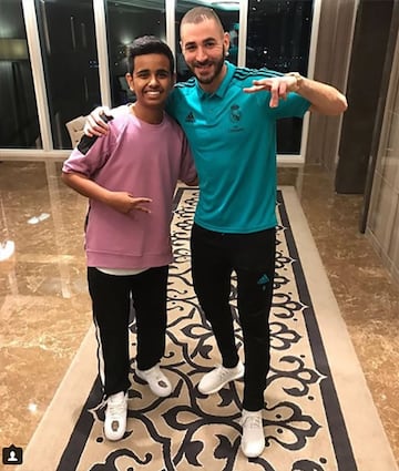 Los jugadores del Real Madrid disfrutan de Abu Dhabi