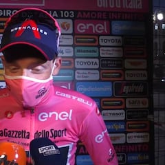 Tao Geoghegan Hart, tras ganar el Giro: "Ha sido increíble"